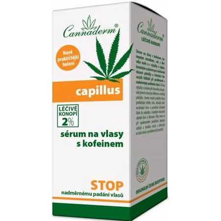Cannaderm CAPILLUS seborroe haarserum 1×40 ml, kalmeert de hoofdhuid