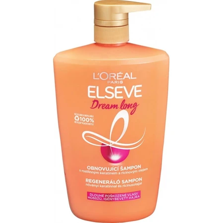 L'Oréal Paris Elseve Champú Dream Long, 1000 ml 1000 ml, champú