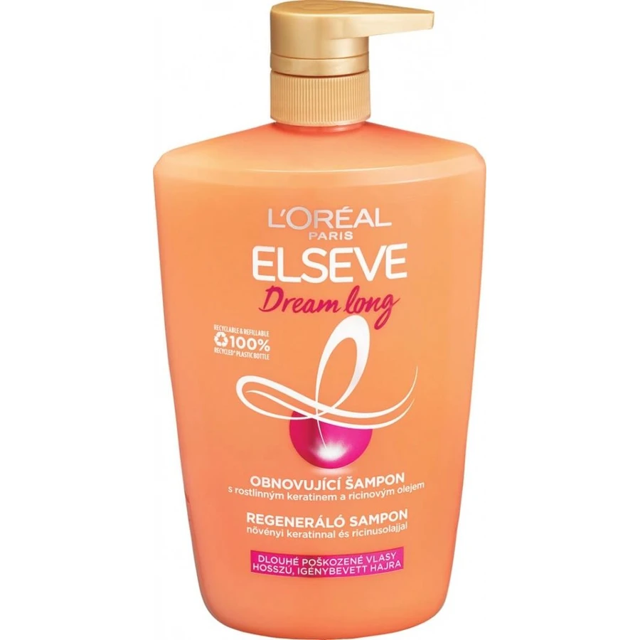 L'Oréal Paris Elseve Champú Dream Long, 1000 ml 1000 ml, champú