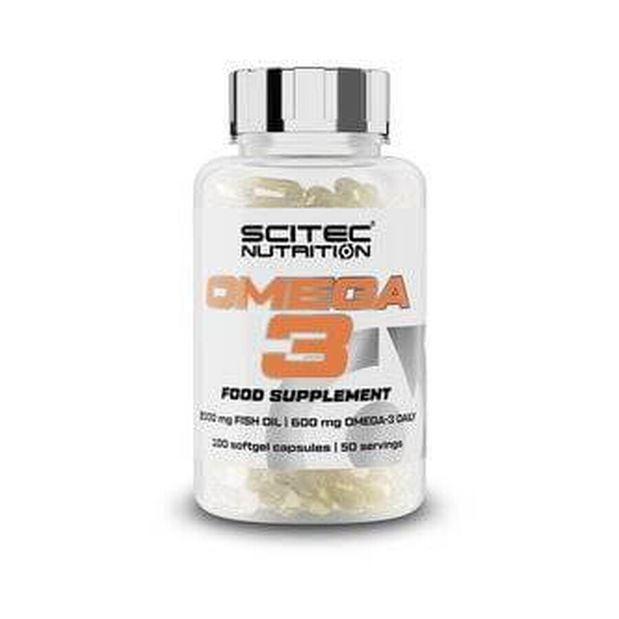 Scitec Nutrition Omega3 1×100 cps, supliment alimentar