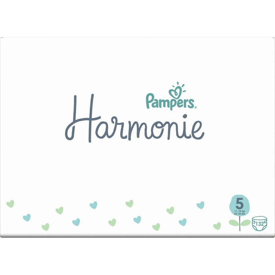 Pampers Harmonie MSB S5 132 pezzi (11-16kg) 1×132 pezzi