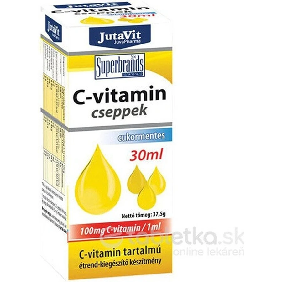 JutaVit Vitamina C gocce - bambini 1×30 ml, gocce