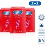 DUREX Feel Thin Extra Lubricated confezione 1×54 pezzi, preservativi