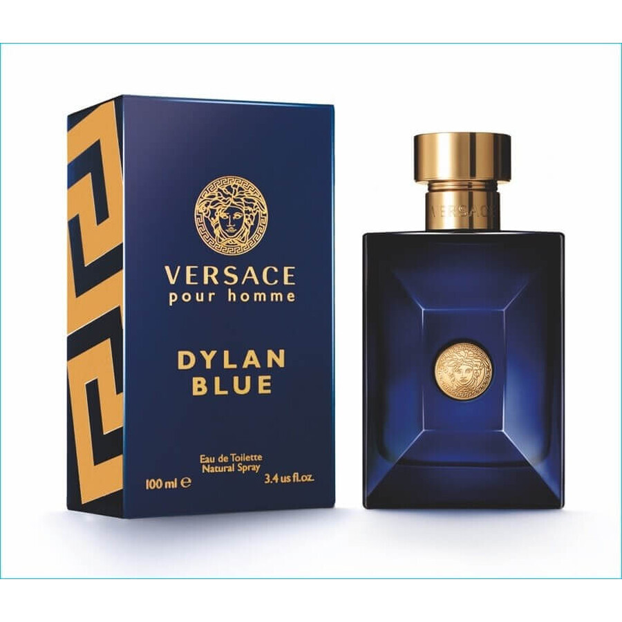 VERSACE POUR HOMME DYLAN B Eau de toilette 50ML 1×50 ml, Eau de toilette