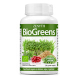 BioGreens SuperFood Bio met spruiten, algen en scheuten, 120 capsules, Zenyth