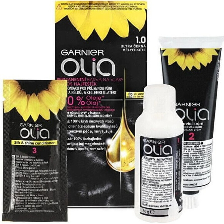 Garnier Olia permanent culoare de păr 9.3 Aur blond deschis 1×1 set, permanent culoare de păr