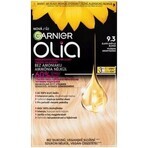 Garnier Olia permanent culoare de păr 9.3 Aur blond deschis 1×1 set, permanent culoare de păr