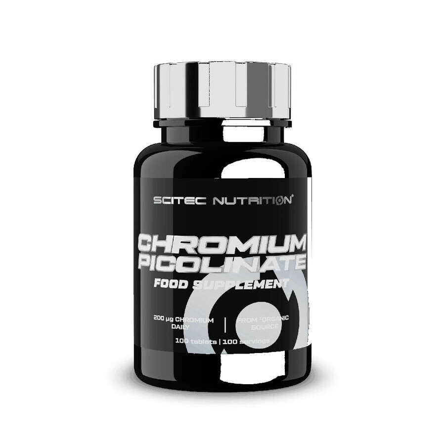 Scitec Nutrition Cromo picolinato 1×100 tbl, integratore alimentare