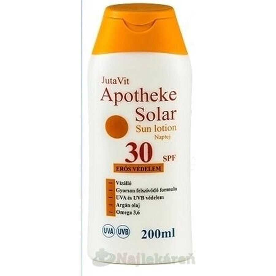 JutaVit Apotheke Apotheke Solar Sun Lotion 30 SPF Sonnenlotion 1x200 ml