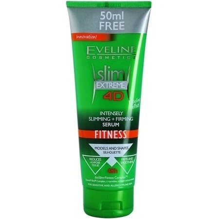 EVELINE SLIM 4D Fitness Siero intensivo dimagrante e rassodante 250ml 1×250 ml, siero