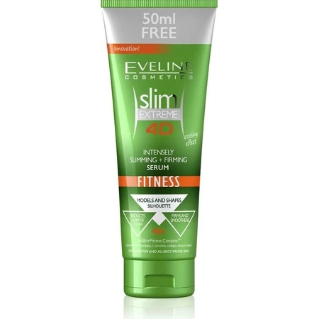 EVELINE SLIM 4D Fitness Siero intensivo dimagrante e rassodante 250ml 1×250 ml, siero