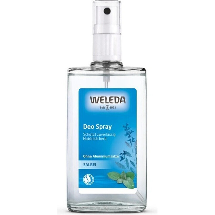 WELEDA Deodorante alla salvia 1×200 ml, deodorante, ricarica - senza spray