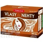 TEREZIA HAIR & NECHTY 1×60 cps, voedingssupplement