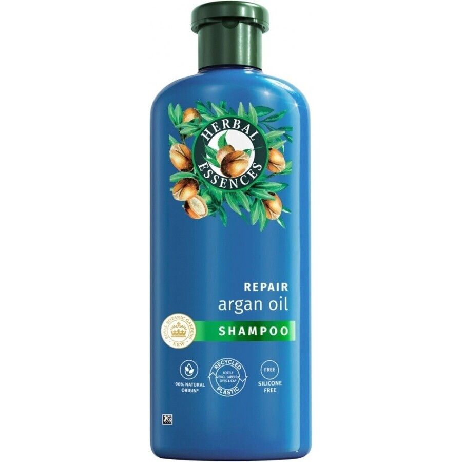 Herbal Essences Argan Oil Restoration Shampoo 350ml 1×350 ml, shampooing pour cheveux