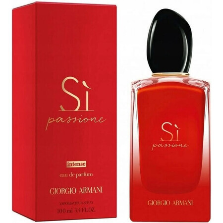 Armani Si Passione Intense Passione Intense Edp 100ml 1×100 ml, Eau de Parfum