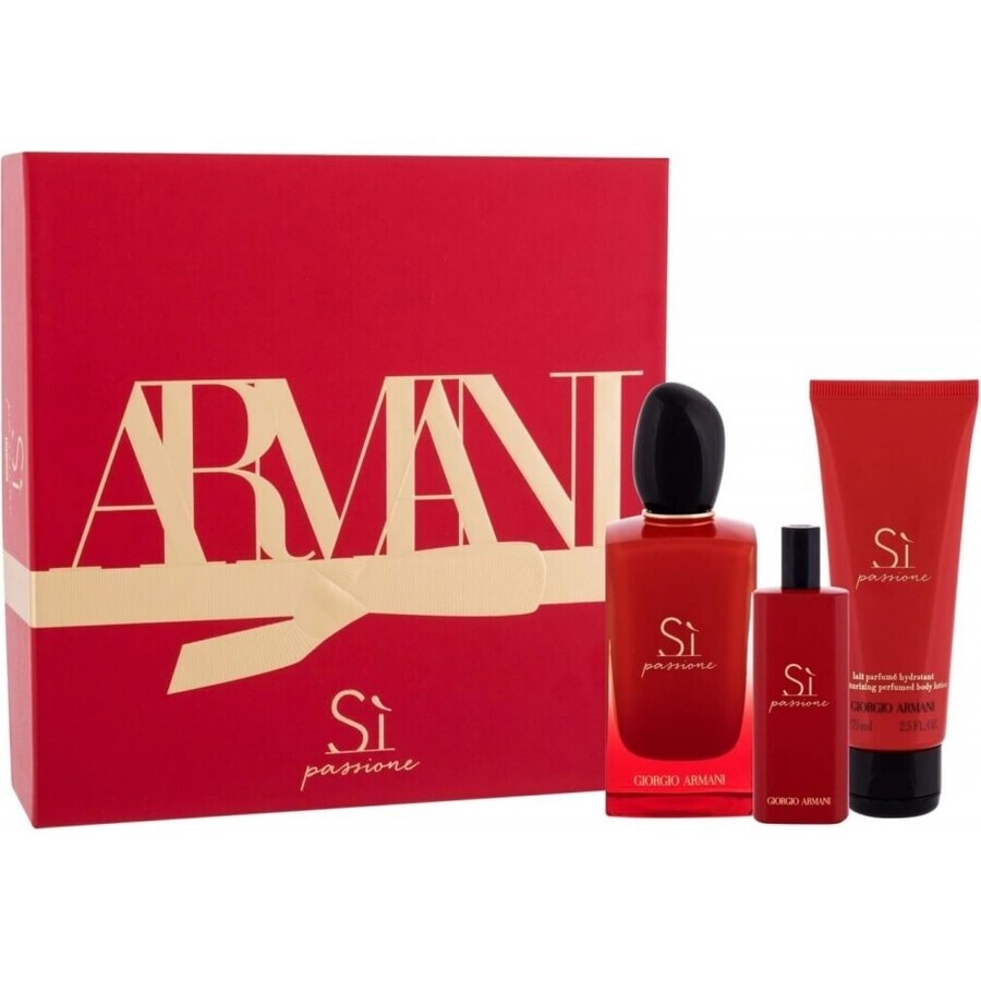 Armani Si Passione Intense Passione Intense Edp 100ml 1×100 ml, Eau de Parfum