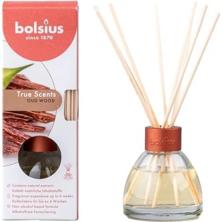Diffuseur Bolsius Aromatic 2.0 Bois de Oud 1×45 ml, diffuseur parfumé bois d'agar
