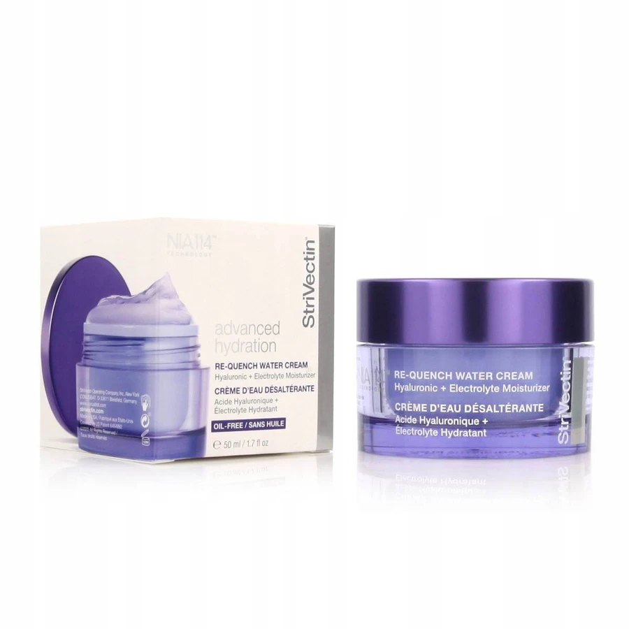 StriVectin Re-Quench Water crème hydratante pour les peaux sèches et ternes 1×50 ml, crème hydratante