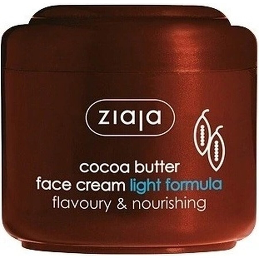 Ziaja - crème nourrissante au beurre de cacao 1×50 ml, crème pour la peau