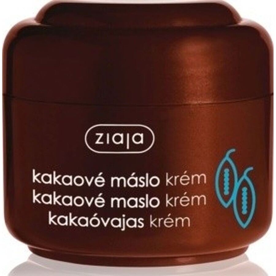 Ziaja - crème nourrissante au beurre de cacao 1×50 ml, crème pour la peau