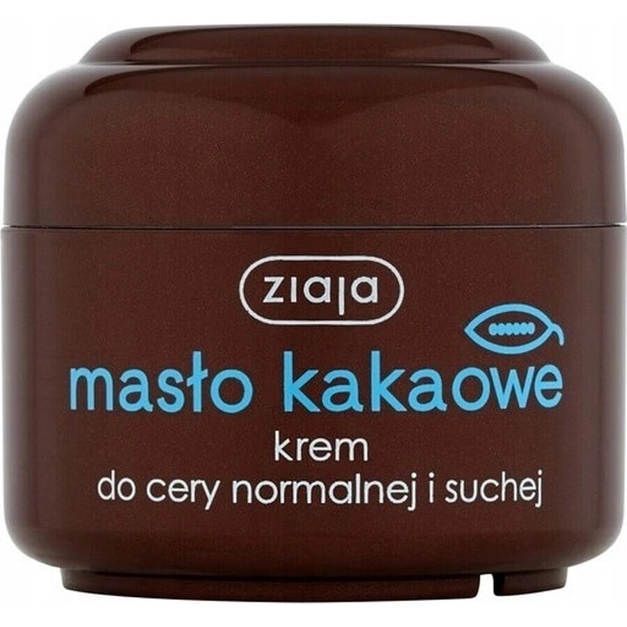 Ziaja - crème nourrissante au beurre de cacao 1×50 ml, crème pour la peau