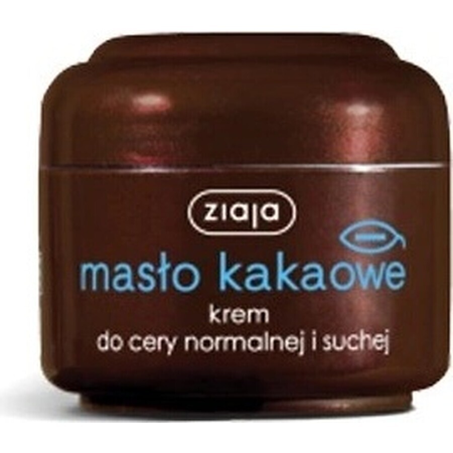 Ziaja - crème nourrissante au beurre de cacao 1×50 ml, crème pour la peau