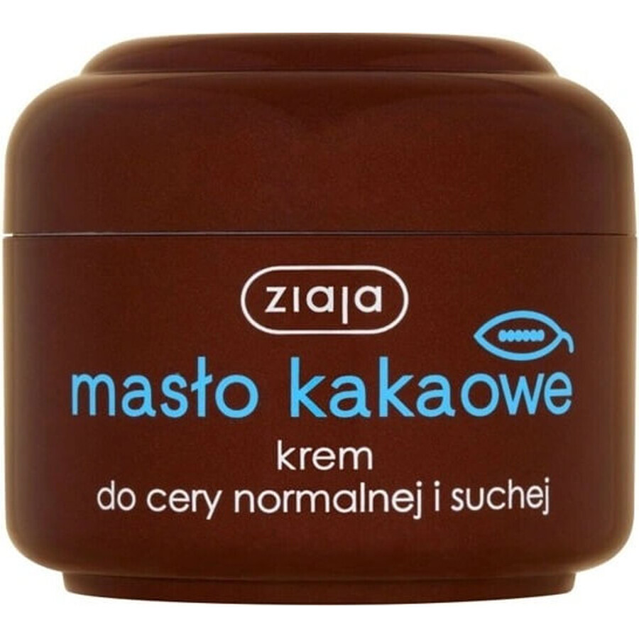 Ziaja - crème nourrissante au beurre de cacao 1×50 ml, crème pour la peau