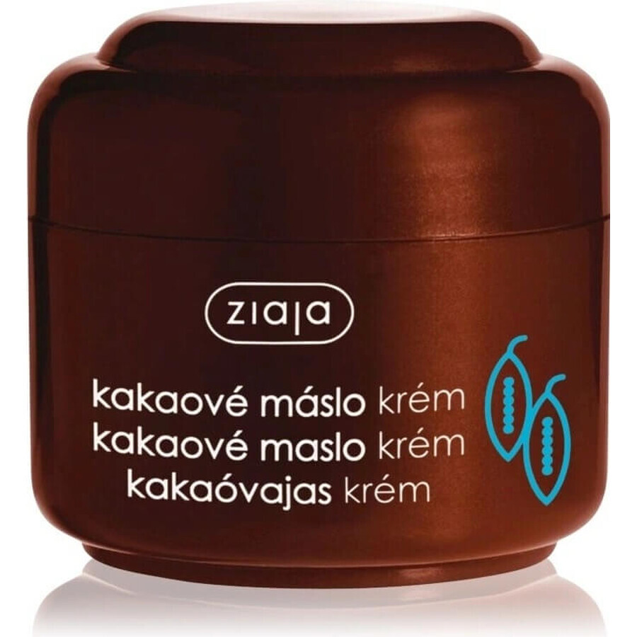 Ziaja - crème nourrissante au beurre de cacao 1×50 ml, crème pour la peau