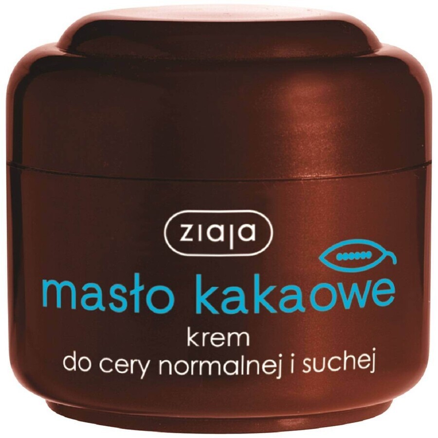 Ziaja - crème nourrissante au beurre de cacao 1×50 ml, crème pour la peau