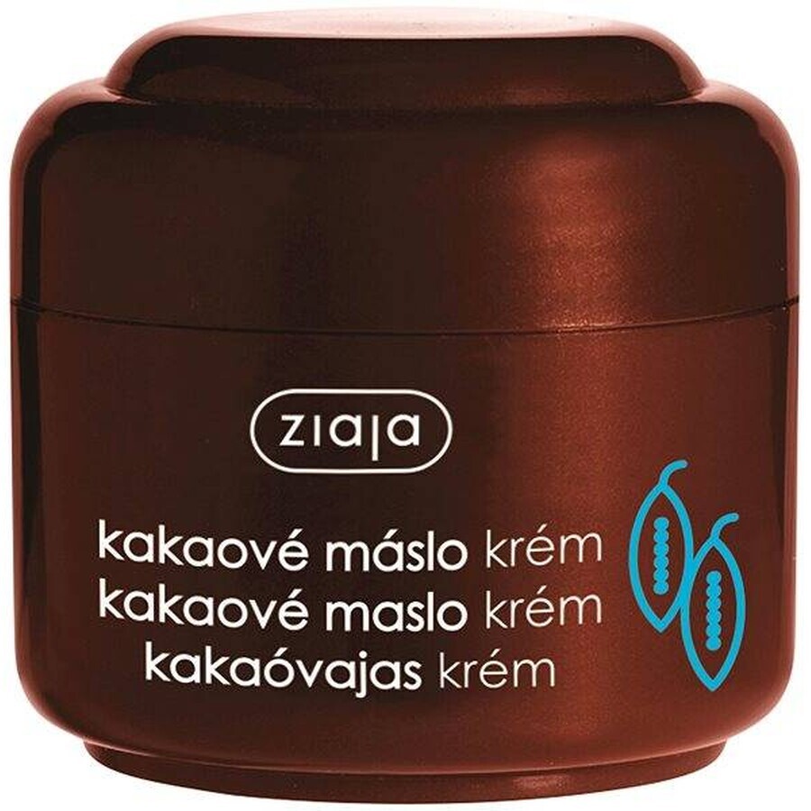 Ziaja - crème nourrissante au beurre de cacao 1×50 ml, crème pour la peau