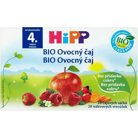 HiPP biologische vruchtenthee 20×2 g, vruchtenthee