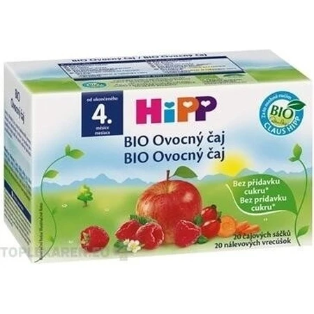 HiPP biologische vruchtenthee 20×2 g, vruchtenthee