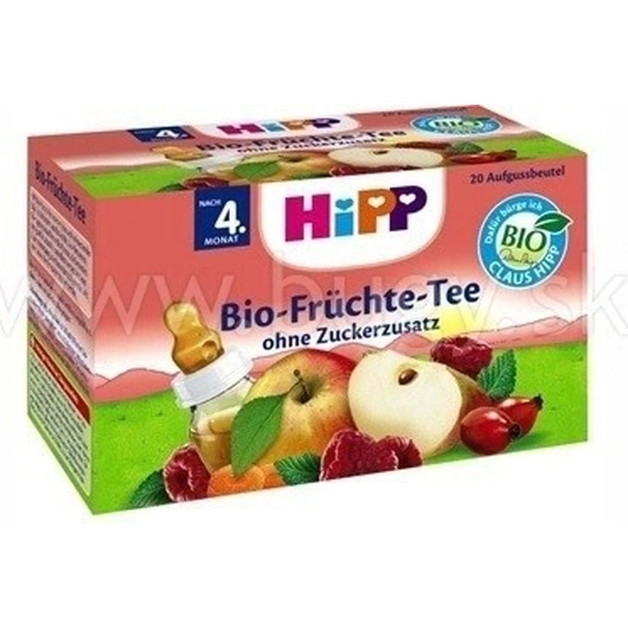 HiPP biologische vruchtenthee 20×2 g, vruchtenthee