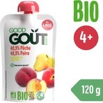 Good Gout Bio Perzik met peer 1×120 g, pocket perzik met peer