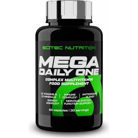 Scitec Nutrition Mega Daily One 1×60 cps, suplemento dietético