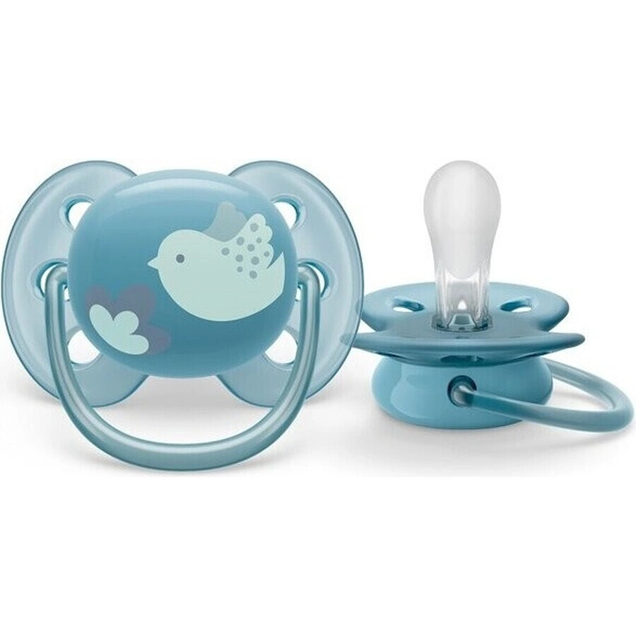 Philips AVENT Soother Ultrasoft Premium 6-18m albastru 1 buc 1×1 buc, soother