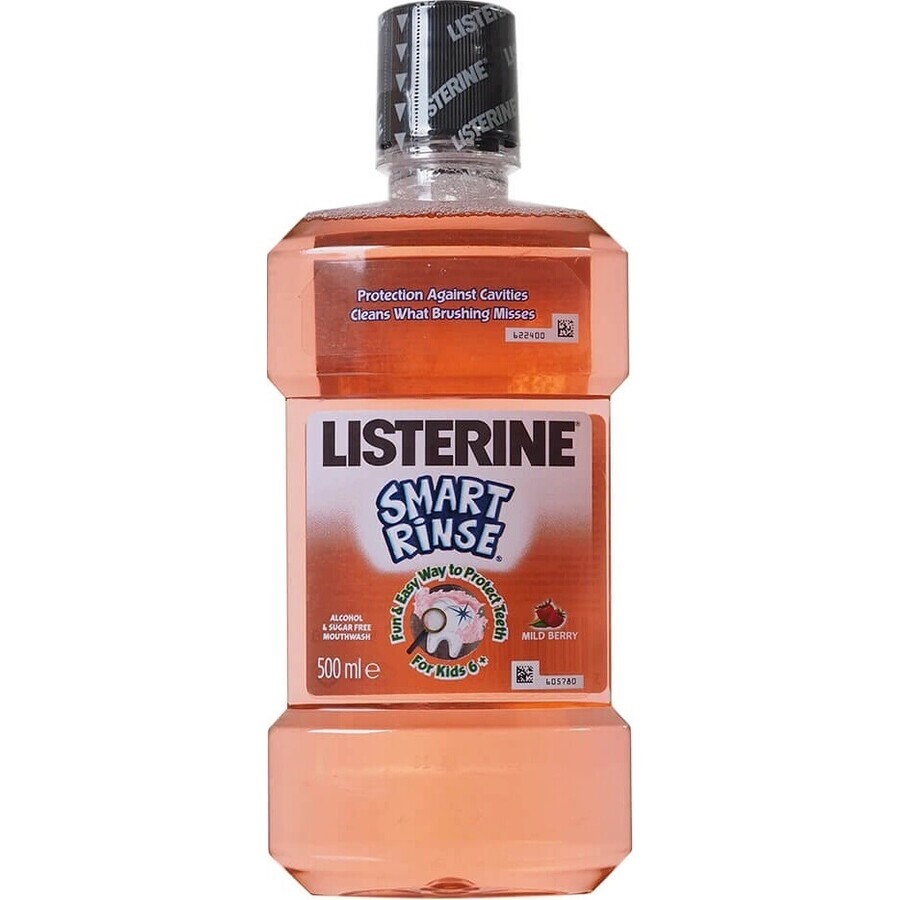 LISTERINE® SMART RINSE™ Bacău mondwater 1×500 ml, mondwater