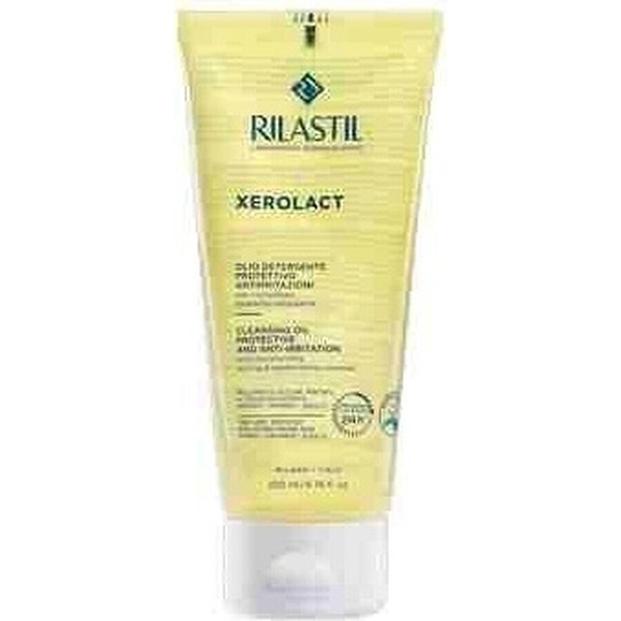 Rilastil Xerolact Reinigingsolie voor gezicht en lichaam 200 ml 1×200 ml 1×200 ml, reinigingsolie