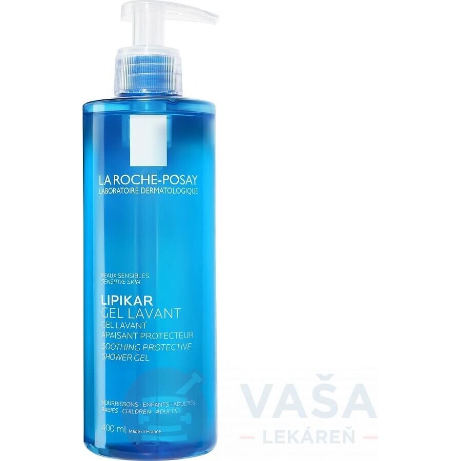 LA ROCHE-POSAY LIPIKAR gel detergente inov. 1×400 ml gel detergente