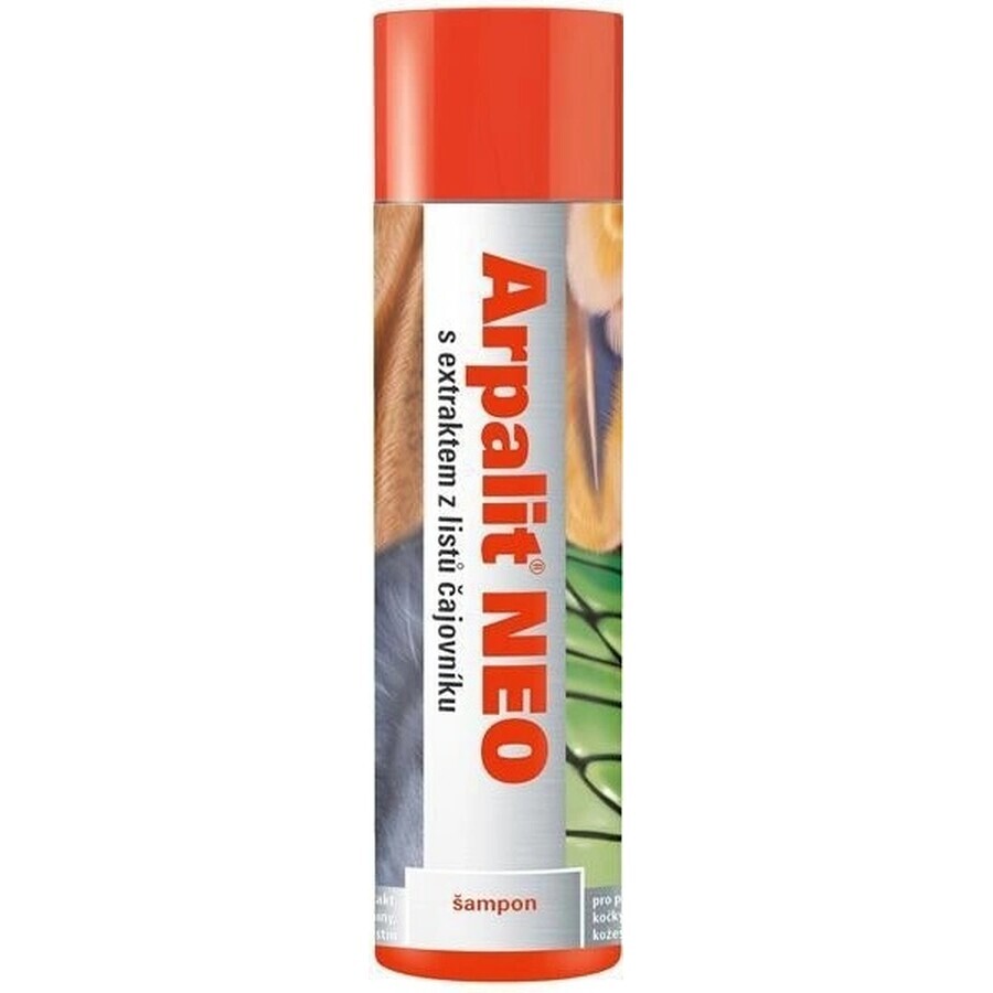 Arpalit NEO shampoo met tea tree bladextract 1×250 ml, shampoo tegen parasieten