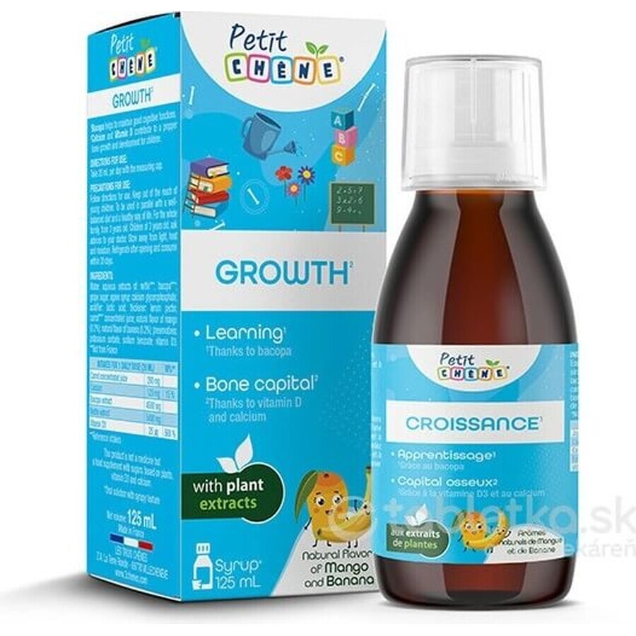 Petit CHENE GROWTH 1×125 ml, Vitamine für Babys