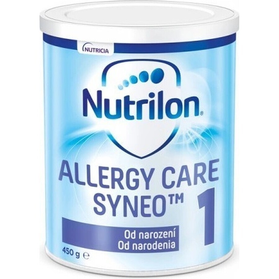 Nutrilon Allergy Care Syneo+ 1 1x450 g, special hypoallergenic milk for babies