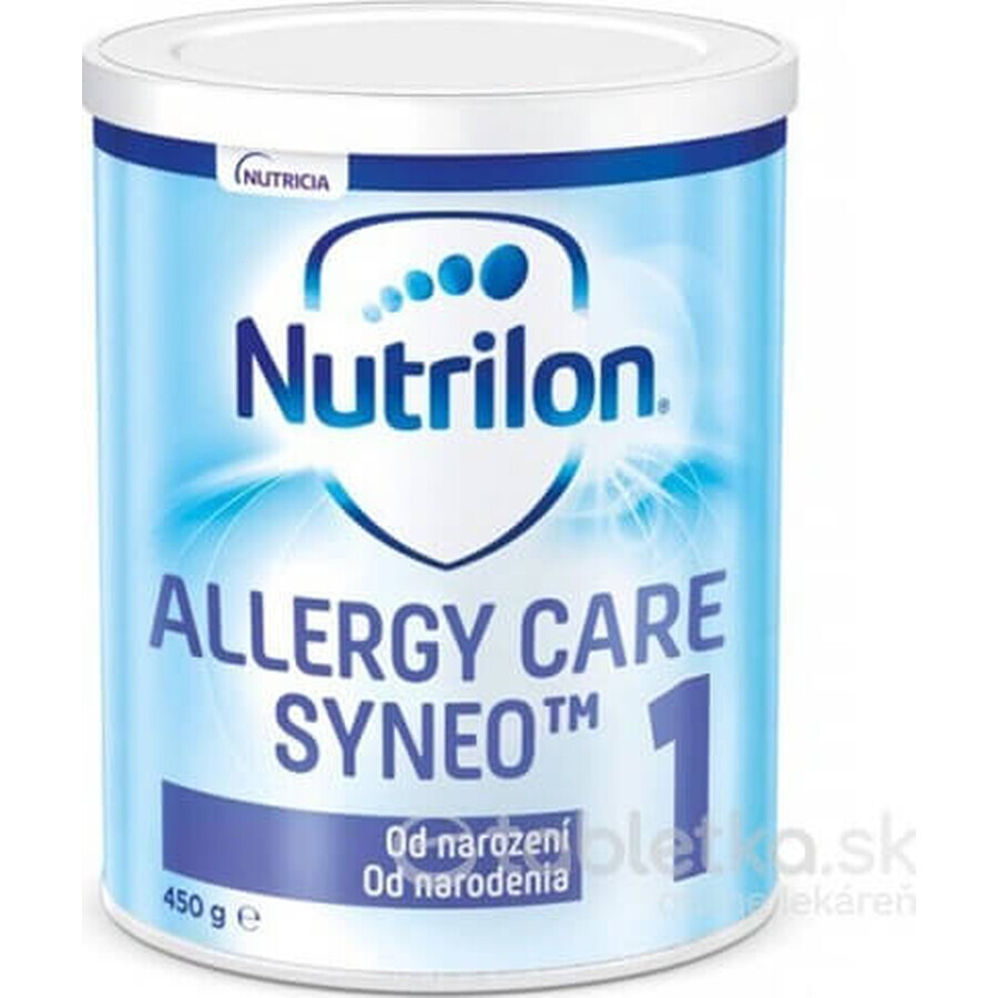 Nutrilon Allergy Care Syneo+ 1 1x450 g, special hypoallergenic milk for babies