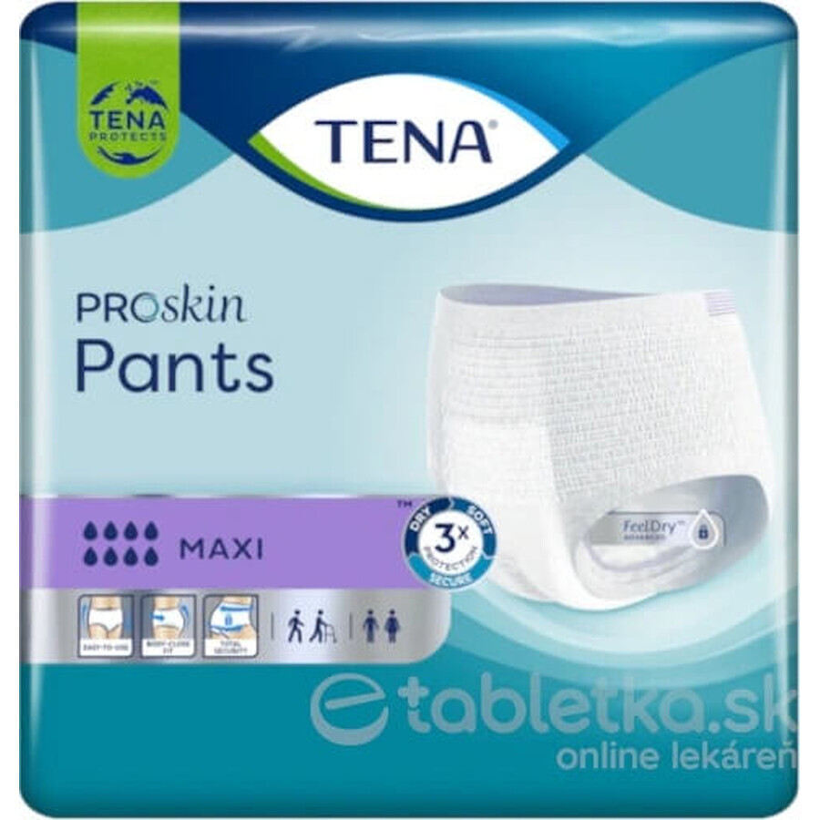 TENA MAXI S Briefs MAXI S 10KS 1×10 Stück, Inkontinenzslips