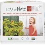 ECO BY NATY Disposable diapers 4+ (9-20 kg) 24 pcs 1×24 pcs