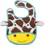 Zoo silicon bib Giraffe 6m+ 1×1 buc, bib