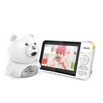 VTECH BM5150-BEAR, baby video babysitter met 5" scherm 1×1st, babysitter