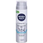 NIVEA Men Sensitive Shave 3 Day Shave Gel 1×200 ml, gel de rasage