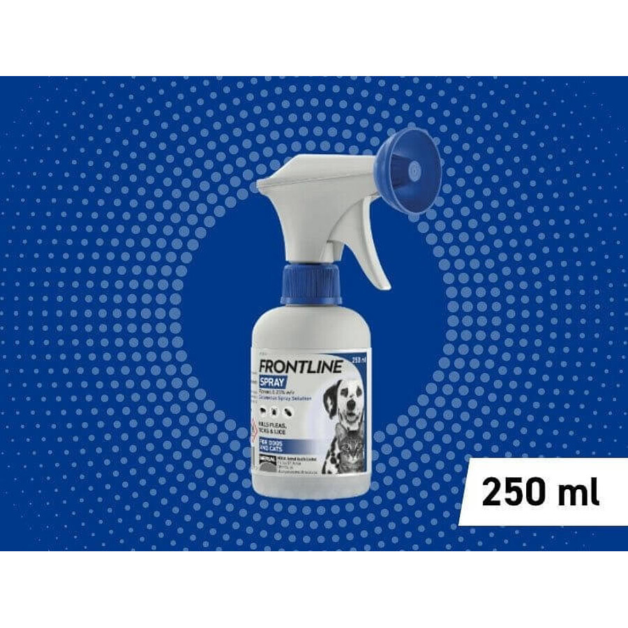 FRONTLINE SPRAY 2,5 mg/ml - 250 ml 1x250 ml, antiparasitäres Präparat