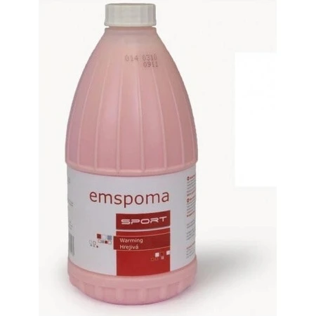 EMSPOMA Warming - rosa "O" 1×500 ml, emulsione da massaggio